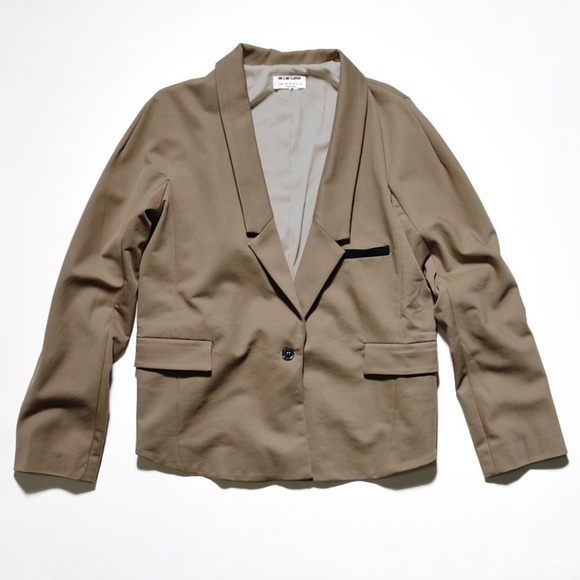 One Teaspoon | Chicago Dinner Jacket mocha blazer - Picture 2 of 8